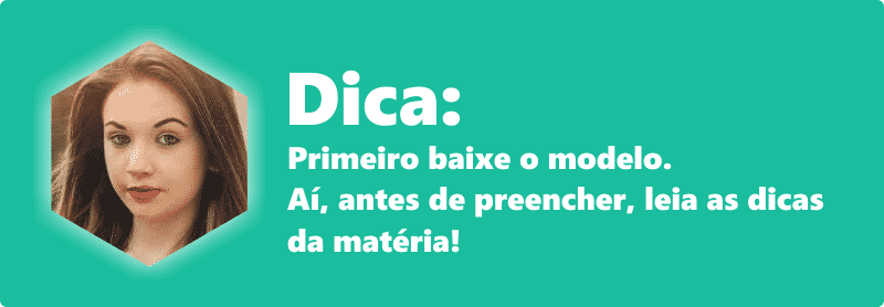 Modelo de Currículo Pronto para Preencher